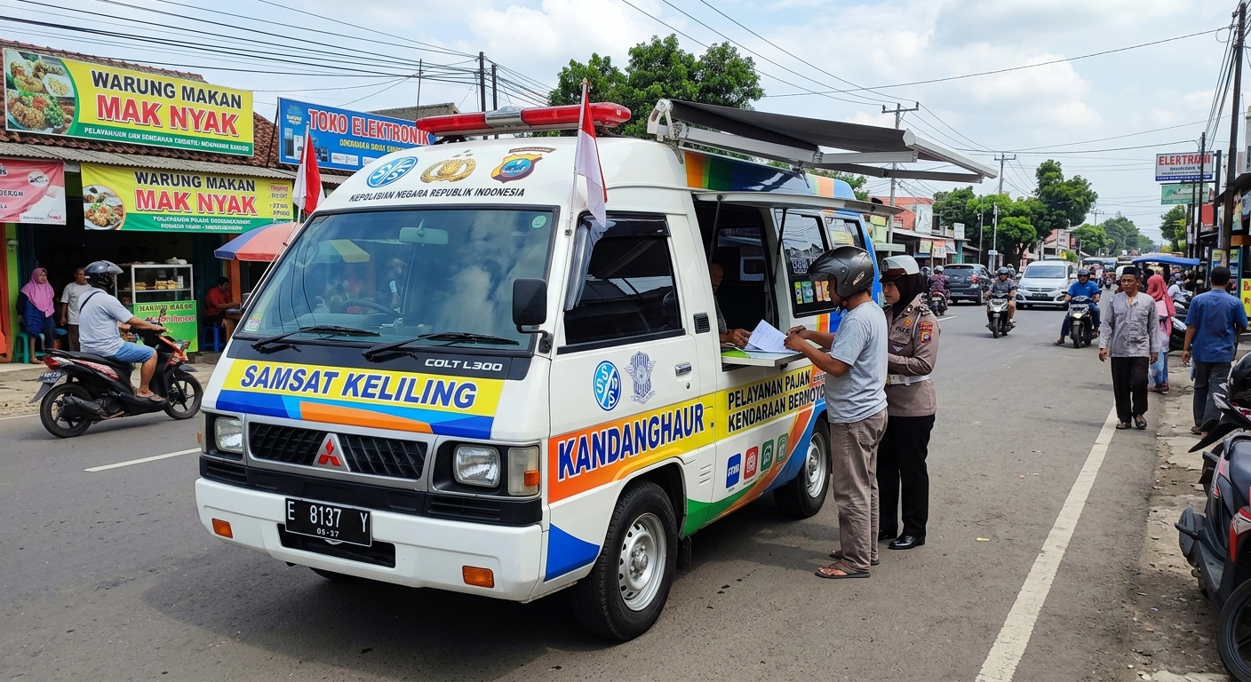 Jadwal Pelayanan Samsat Keliling Kandanghaur